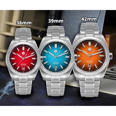 Miyota 9015 Bph SAN MARTIN SN0144 Miyota 9015 JianZhan - Main Image