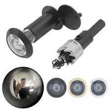 Front Door Peephole Viewer for Apartment Security 200 Degree Angle for1.3"-2.3"