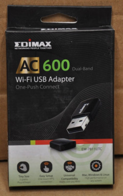 LOT of 4 Edimax AC600 Dual Band WiFi USB Adapter For PC Brand New
