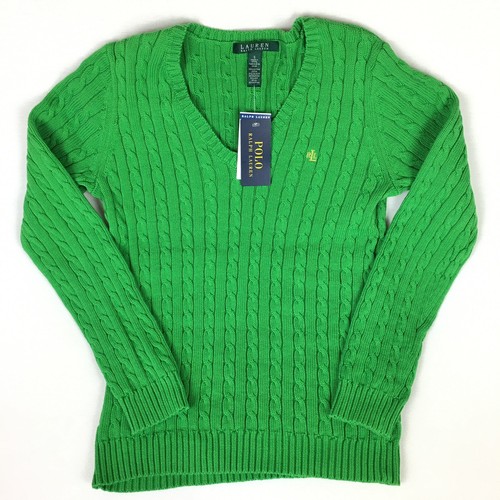 Polo Ralph Lauren Cable Knit Sweater V 