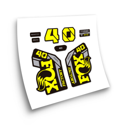 Fahrrad Gabel Aufkleber 40 heritage Collection 2021 Bike Fork decals