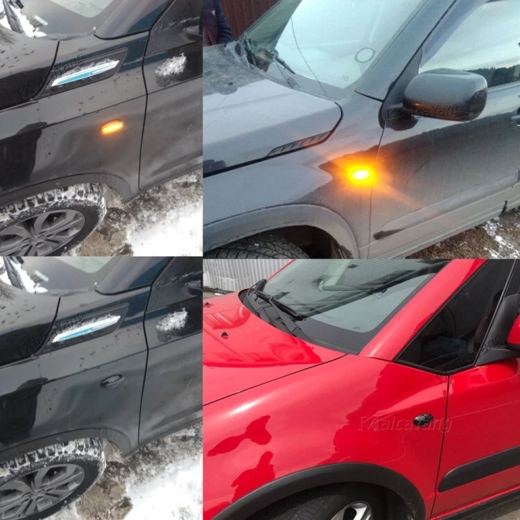 ✅ FRECCE LATERALI PROGRESSIVE DINAMICHE LED PER SUZUKI Grand Vitara JT 2005-2012 - Immagine 3 di 4