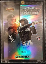 2020 Bowman's Best - LUIS ROBERT **FRANCHISE FAVORITES** RC  AUTO!  /60   METS