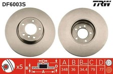 BREMSSCHEIBE BMW P. 3.0D E60/61/63/64 04-