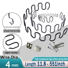 8 Gauge Upholstery Zig Zag Springs (No Sag Spring ) - DIY Sofa Chair Repair Kit