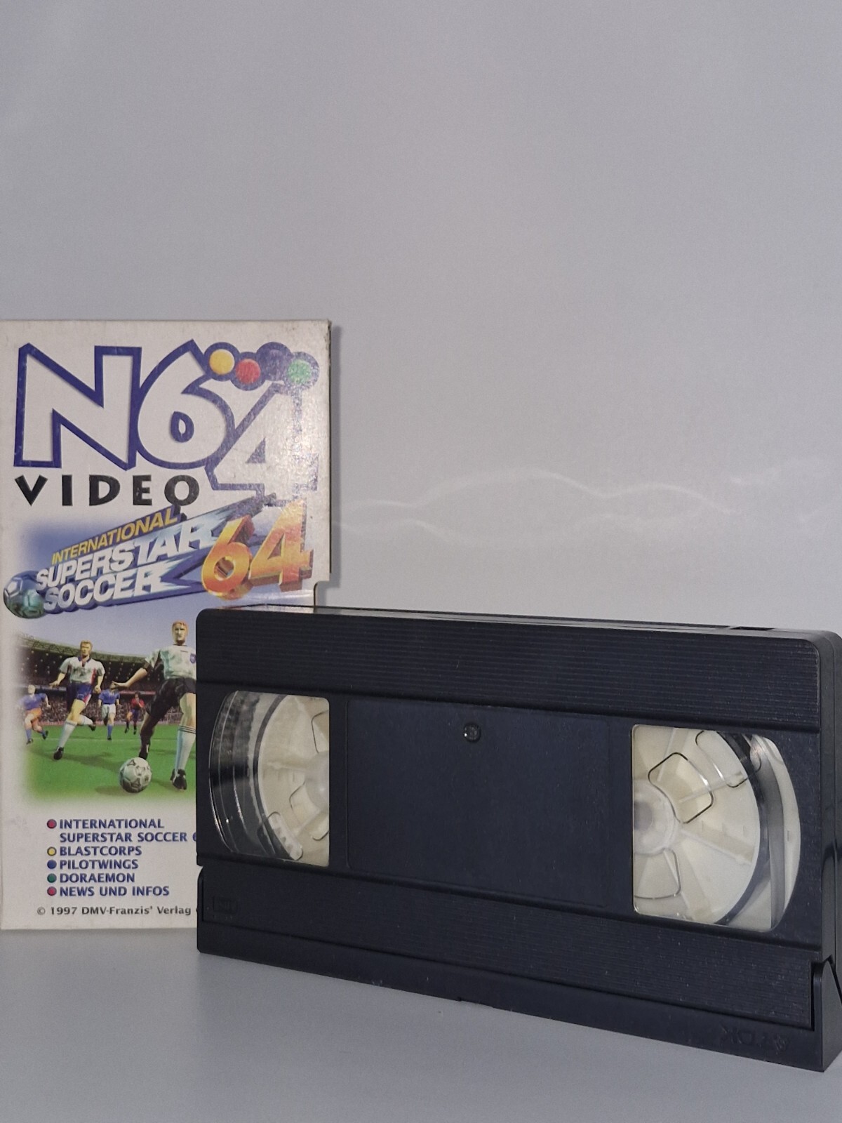 1997 Promo Deutsch Nintendo 64 N64 VHS Blastcorps Pilotwings Doraemon etc.