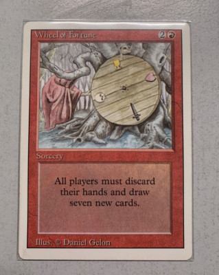 Wheel of Fortune - Reserved List Good - EN Magic The Gathering MTG