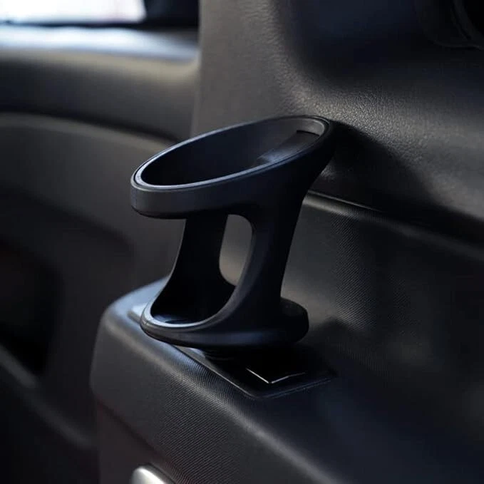 Portavasos trasero de plástico negro para Benz Metris Vito Clase V W447 2016-2022 Foto 4 de 4