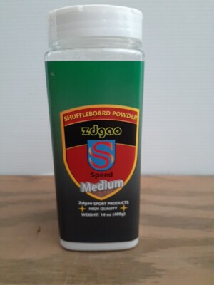 ZDGAO 14oz. Shuffleboard Powder medium Speed Shuffleboard Bottles Lot
