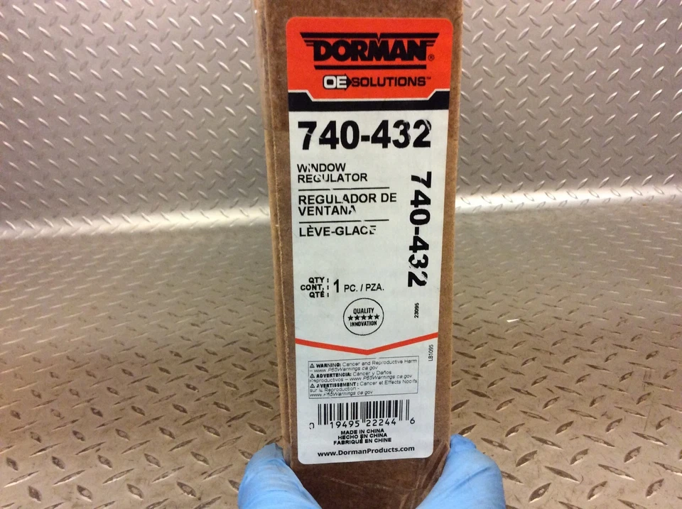 83-93 GMC S15 Jimmy S10 Blazer regulador ventana delantera izquierda Dorman 740-432 Foto 2 de 4