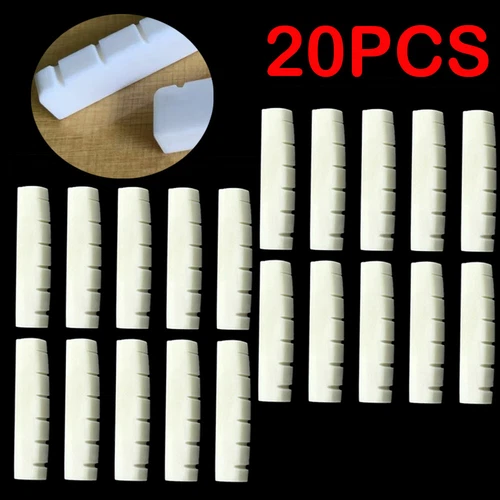 20x Guitar Nut Bone Slotted 43MM For Gibson Les Paul Epiphone or Similar US
