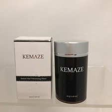 KEMAZE INSTANT HAIR VOLUMIZING FIBERS - 30g - 1.06 oz - 50 DAY SUPPLY MED BROWN