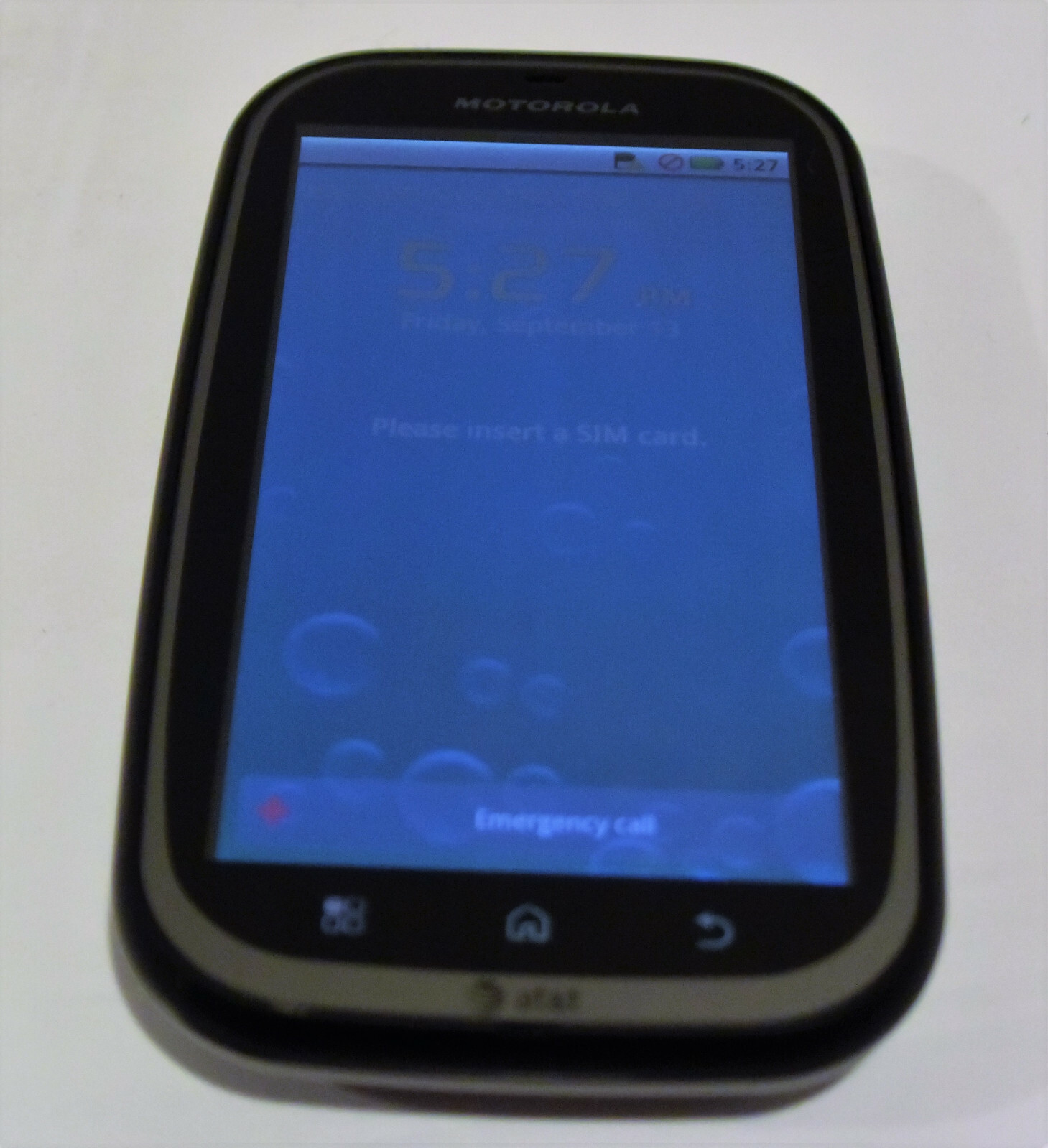 Motorola Bravo - Black (AT&T) Smartphone - CLEAN IMEI 723755922327 | eBay