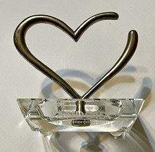 Pandora Unforgettable Moment Open Heart Crystal and Silver Ring Charm Holder
