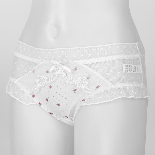 Womens Ruffled Lace Layer Shorts Bloomers Knickers Panties Knickers Underwear - Picture 75 of 78