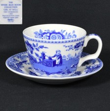 Spode Blue Room Girl At The Well Cup 2 1/2 Ta...