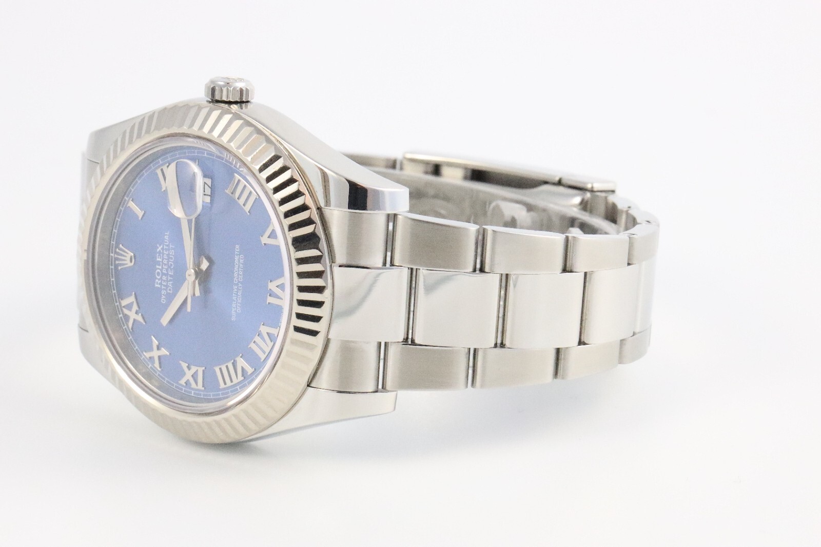 Bild 5 - Rolex Datejust II Blue Azzuro Dial 41mm Edelstahl Automatik Dif AVS18046 X