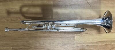 Besson London 600 Model 612 Trumpet Silver Used with Hard Case | eBay