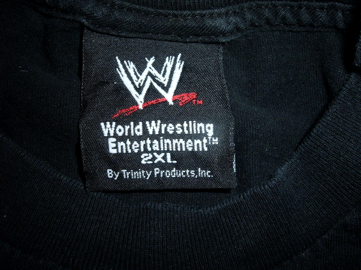 VINTAGE TRIPLE H 2002 WWE Wrestling T-Shirt Size 2XL Rare 2-Sided