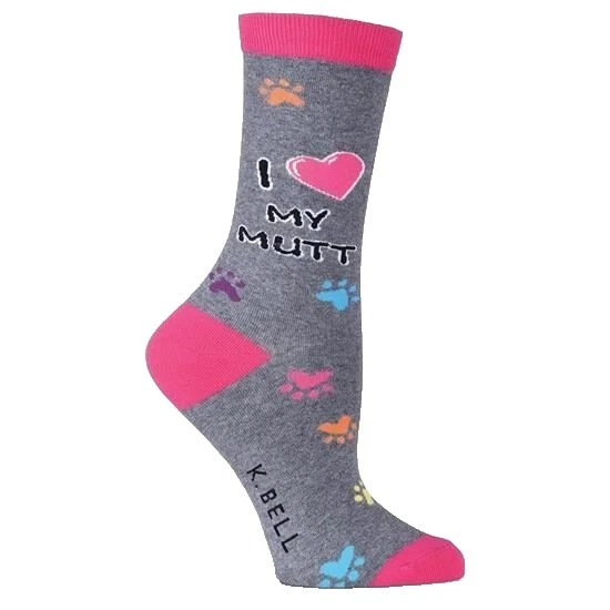 Mezcla de algodón Calcetines para mujeres K. Bell Multicolor