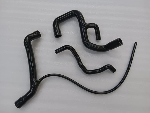 Black Silicone Hose For MERCEDES-BENZ W204  C-Class C300 / C350