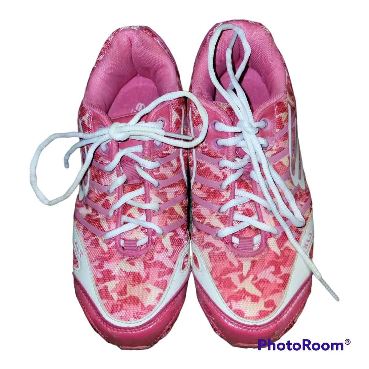 Limited Edition Spira Womens Duck Dynasty Run Shoes Pink Low Top Camo LaceUp 7.5