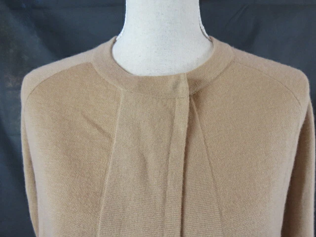 Suéter Cárdigan Marrón Mezcla Cachemira Strenesse Talla 2 Foto 4 de 4