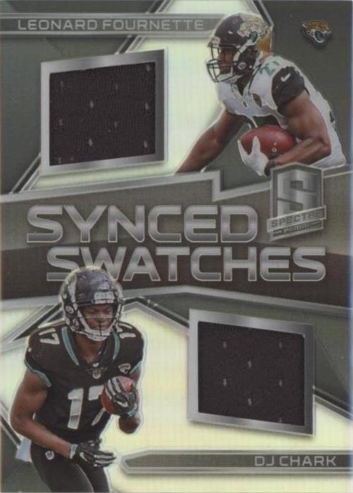 2018 Panini Spectra DJ Chark Leonard Fournette #28 - 1 of 2