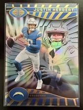 2024 PANINI ILLUSIONS JUSTIN HERBERT PREMIUM HOBBY BOX FOOTBALL CHARGERS #49