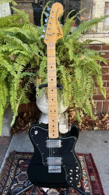 ギター Fender Telecaster Vintage 1973 Fender Telecaster Custom Electric Guitar Mocha Finish