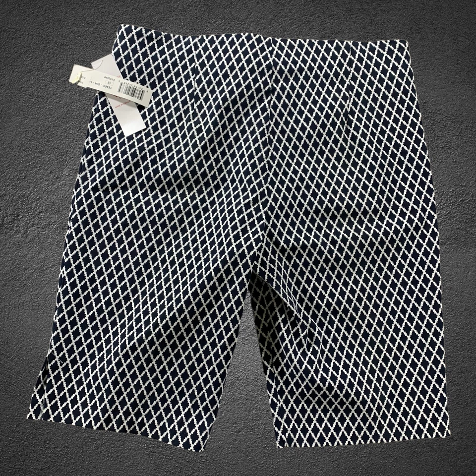 Pantalones Skimmer TRIBAL para Mujer Talla 16 Pull On Elastizados Negro Blanco Patrón Nuevos con Etiquetas Foto 2 de 4