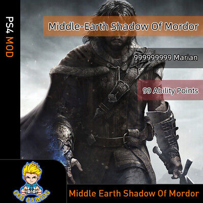 Middle-earth: Shadow of Mordor (PS4 Mod)-Max Marian/Points 883929319695 