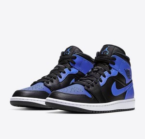 tenis air jordan 1 mid hyper royal