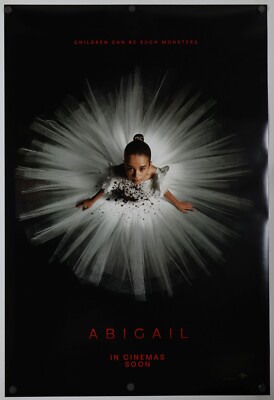 Abigail - original DS movie poster 27x40 D/S Advance 2024