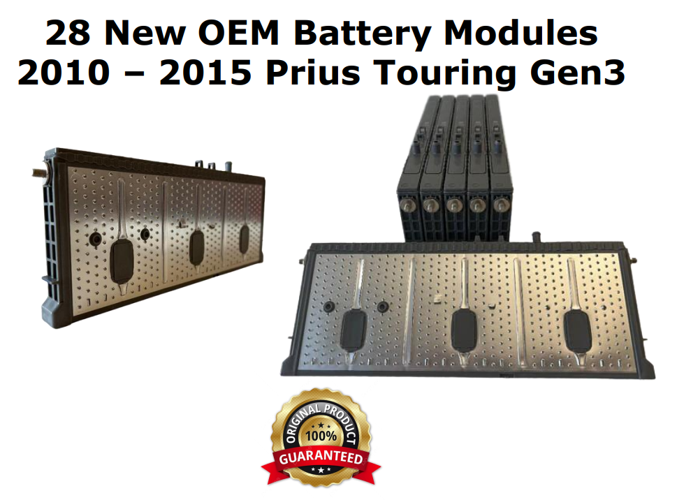 Used Toyota Prius Gen 2/3 Nimh Battery Module – Tested 7.5V+ Grade B (2010-2015)