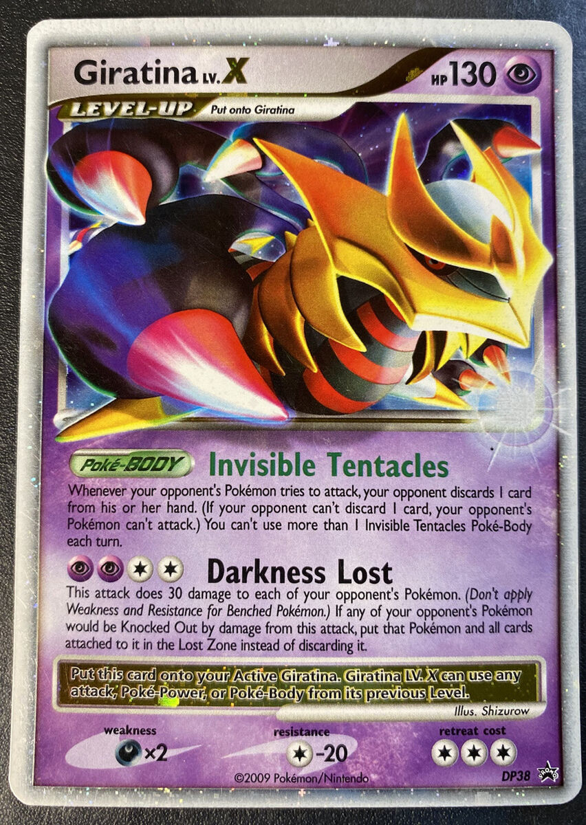 Giratina LV. X DP38 Promo Ultra Rare Holo Pokemon Card | eBay Giratina LV. X DP38 Promo Ultra Rare Holo Pokemon Card | eBay