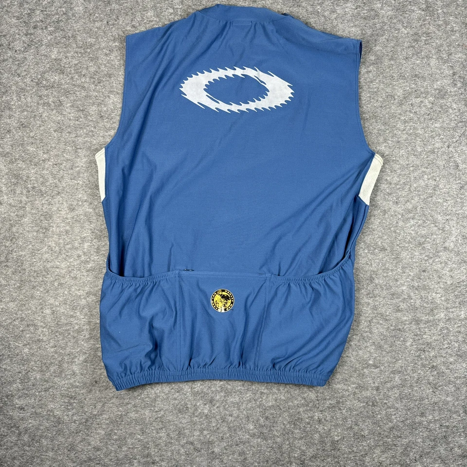 Chaleco Oakley Software Para Hombres Grande Azul Camisa de Ciclismo Mad Science Lab Jersey Foto 2 de 4