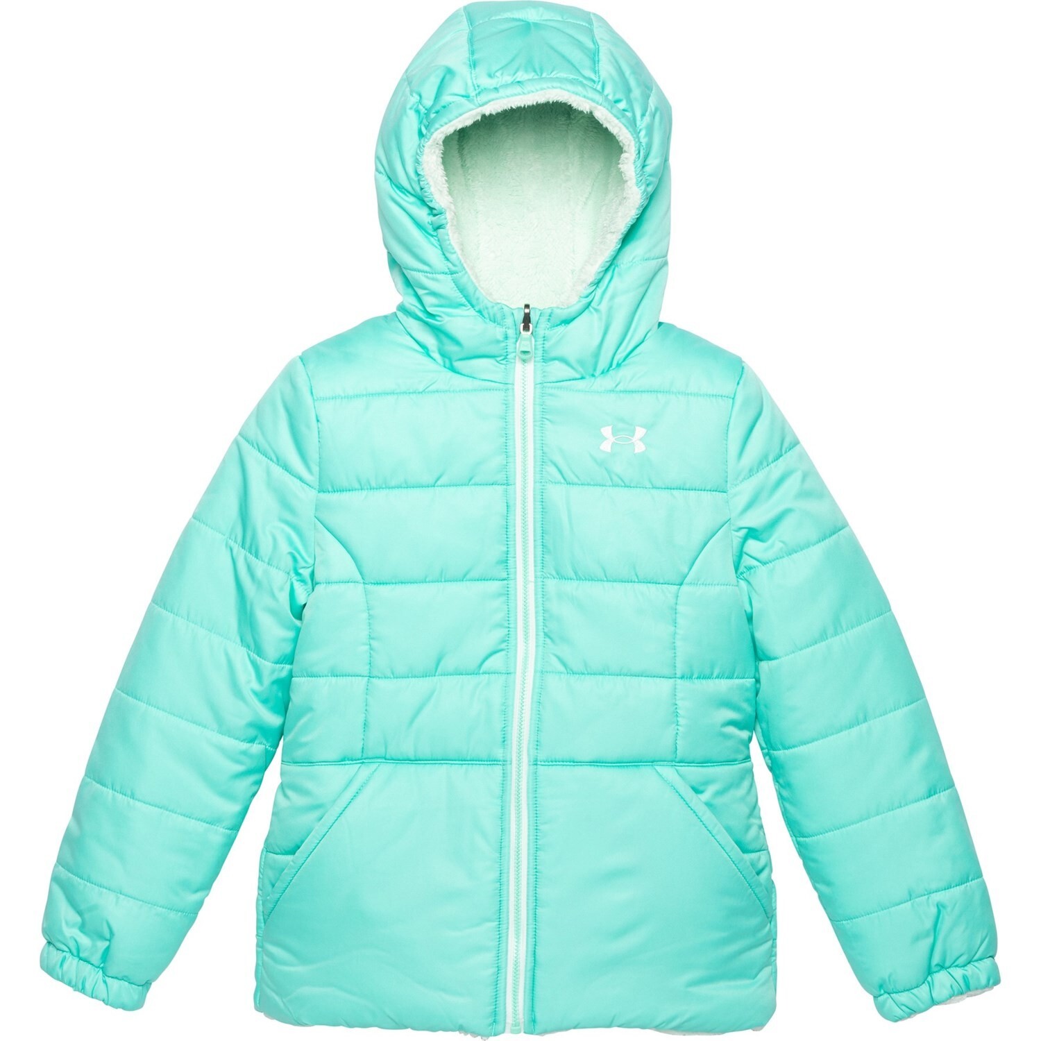Under Armour Girl's Size Youth L Reversible Prime Insulated Puffer