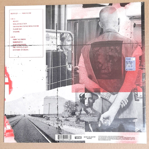 REFUSED - War Music LP - Spinefarm/Search & Destroy - sealed/sigillato - Picture 2 of 2