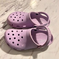 Crocs Purple Lavender 8 Women s / 6 Men s Unisex Classic Clogs Slip On.