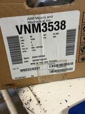 ABB VNM3538 0.5HP 3PH TENV Induction Motor 208-230/460V 60Hz 1720RPM