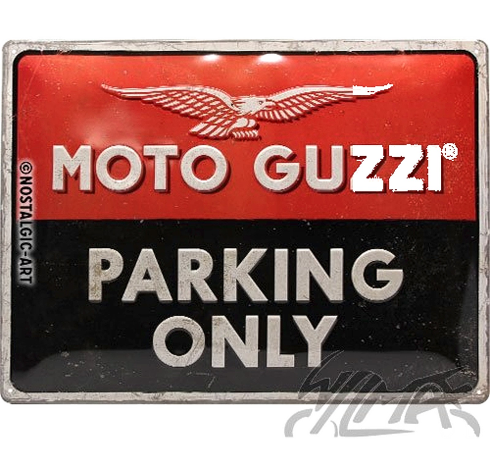 Plaque Moto Guzzi idée cadeau originale pour passionné de moto