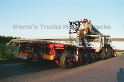 LKW Foto Kranwagen Niederlande weiß BALDWINS #n4sj