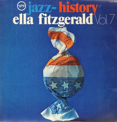 Ella Fitzgerald Jazz History Vol. 7 NEAR MINT Verve 2xVinyl LP