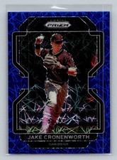 2022 Panini Prizm #164 Jake Cronenworth Blue Velocity Prizm