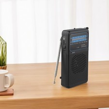 Rugged ABS Construction Portable Radio Providing Clear Sound in Noisy Areas