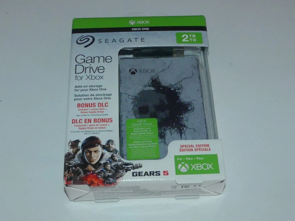 Seagate HDD Game Drive Gears 5 pour XBOX  2TB