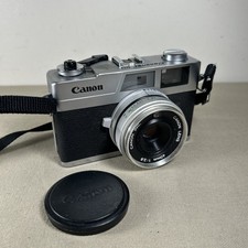 CANON Canonet 28 Rangefinder 35mm Film Camera 40mm 1:2.8 Mechanically Working