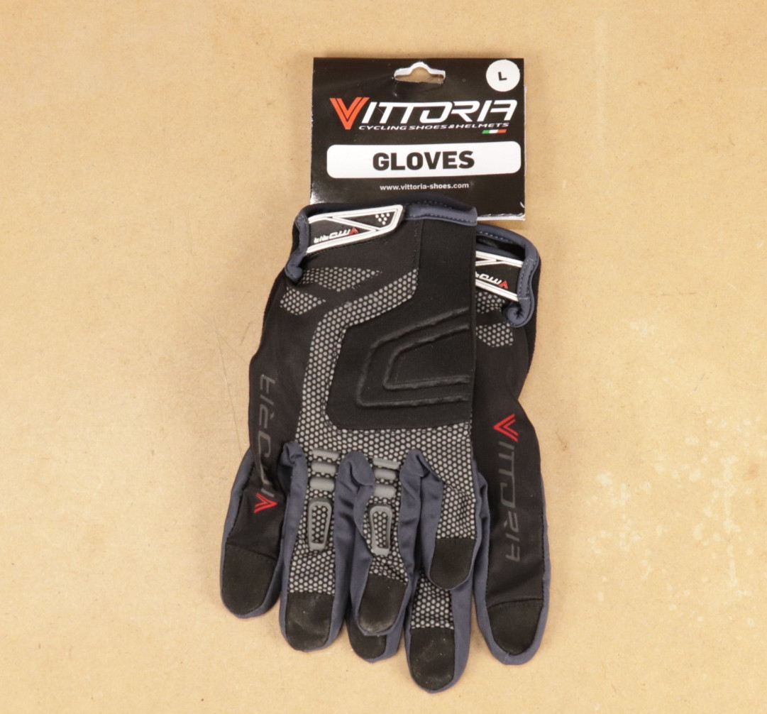 Vittoria Full Finger Mnt.  BiCycling Gloves Blk/Gray, Small, Med, Large, XL, XXL