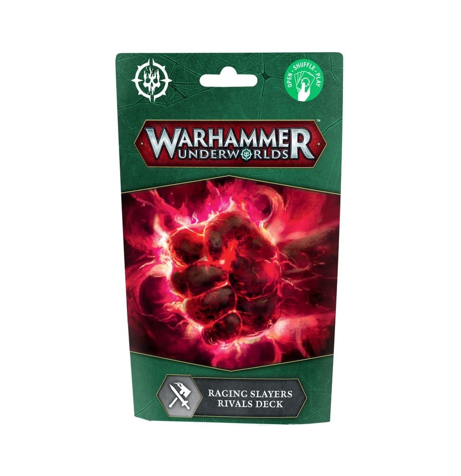 Raging Slayers Rivals Deck - Brand New - Warhammer Underworlds Games Workshop